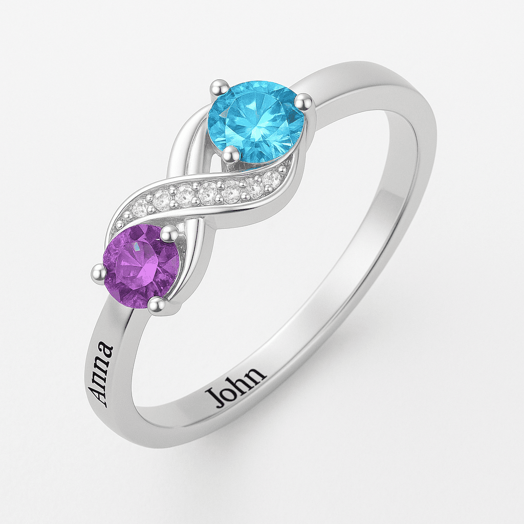Promise Rings in Purple: Stunning Ring Collections for Her & Him