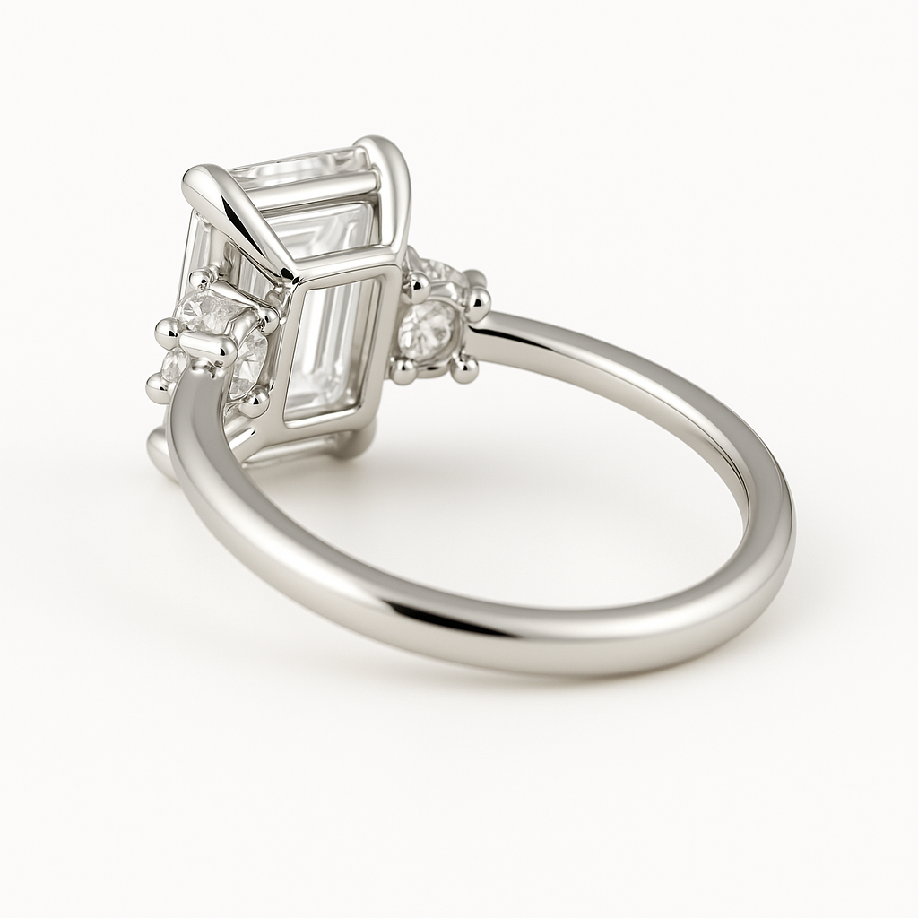 2_Carat_Emerald_Cut_Diamond_Gold_Engagement_Ring_-_Three_Stone_Ring3