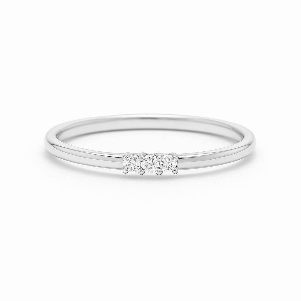 Classic3-stonediamondringinpolished14Kwhitegoldonwhitebackground