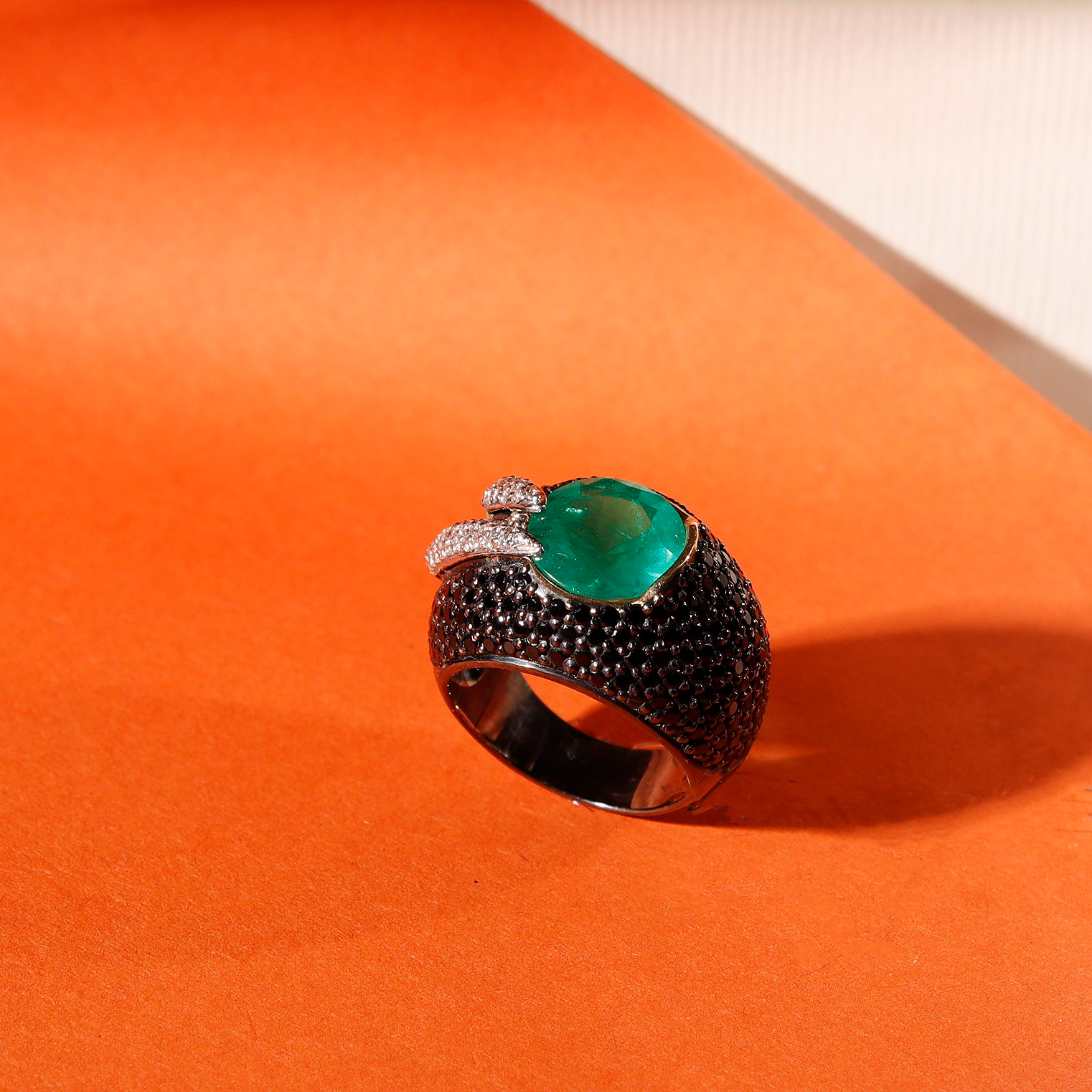 Emerald Ring Gold_one2threejewelry1
