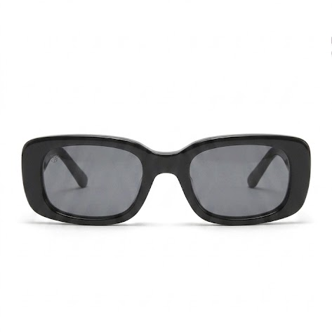 Retro Chunky Rectangle Sunglasses for Women