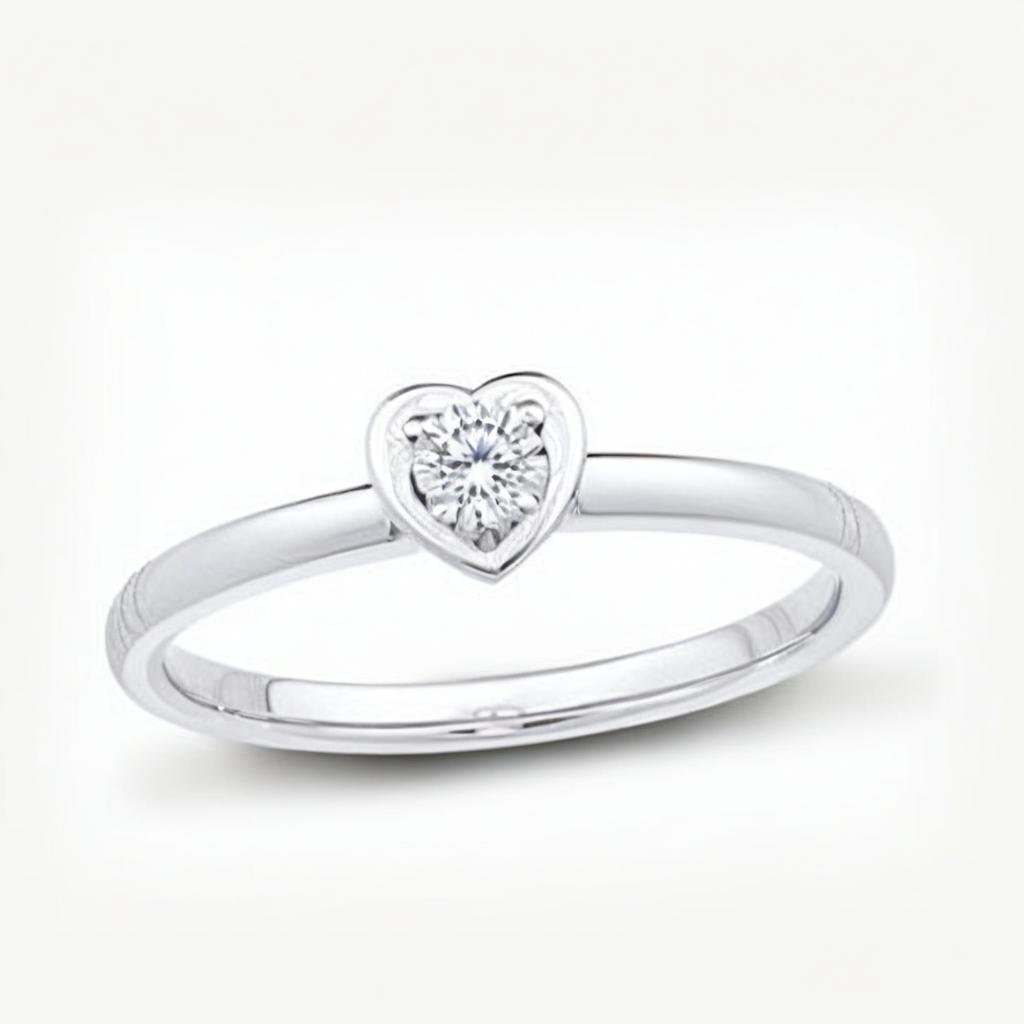 Simple Heart Shape Ring