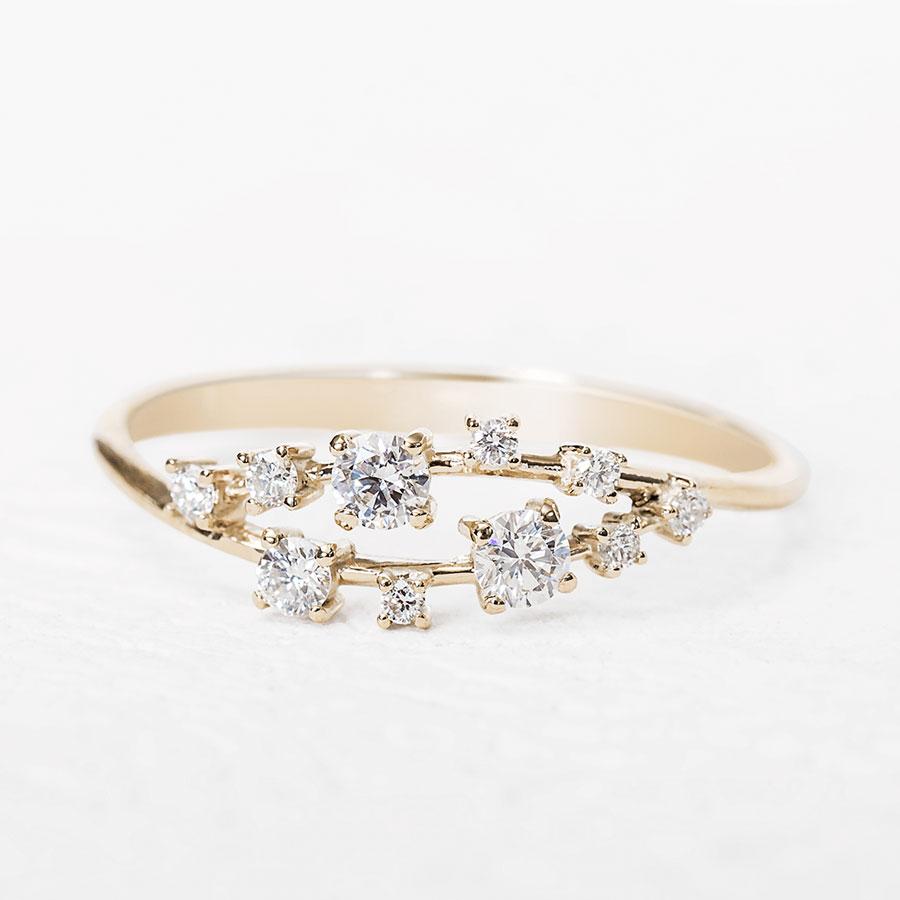 yellow gold engagement rings