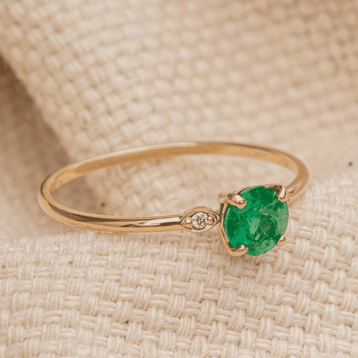 Emerald Engagement Rings