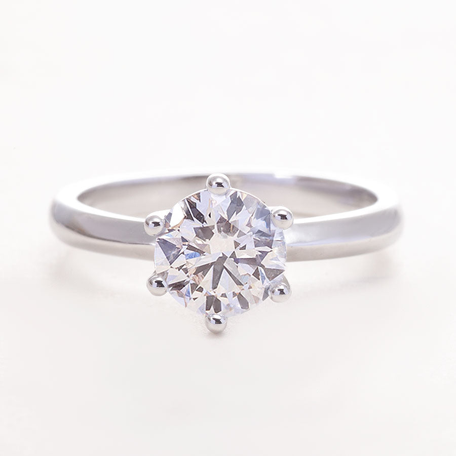 0,5 Carat LAB Diamond Engagement Ring