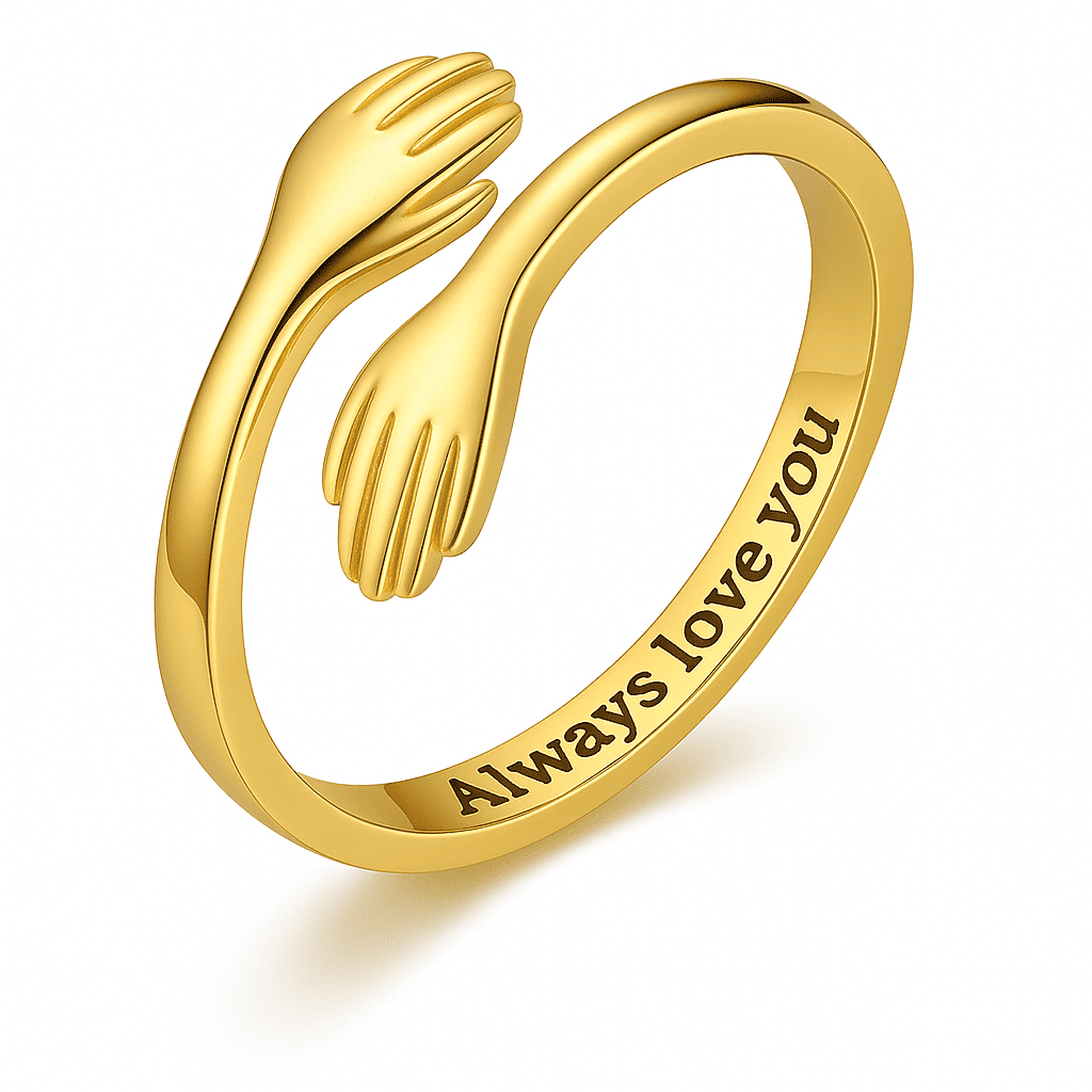 Silver Infinity Daughter Ring