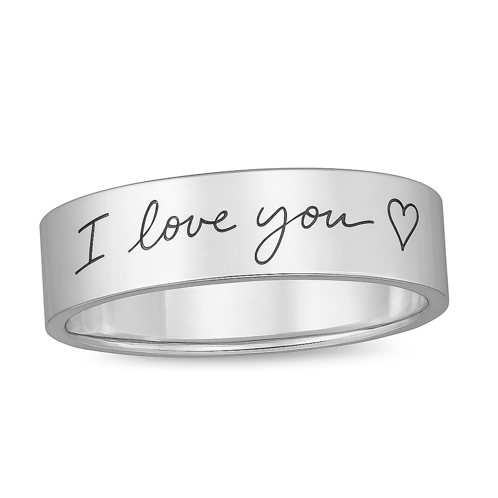 Simple Promise Ring from Fathers to Daughters