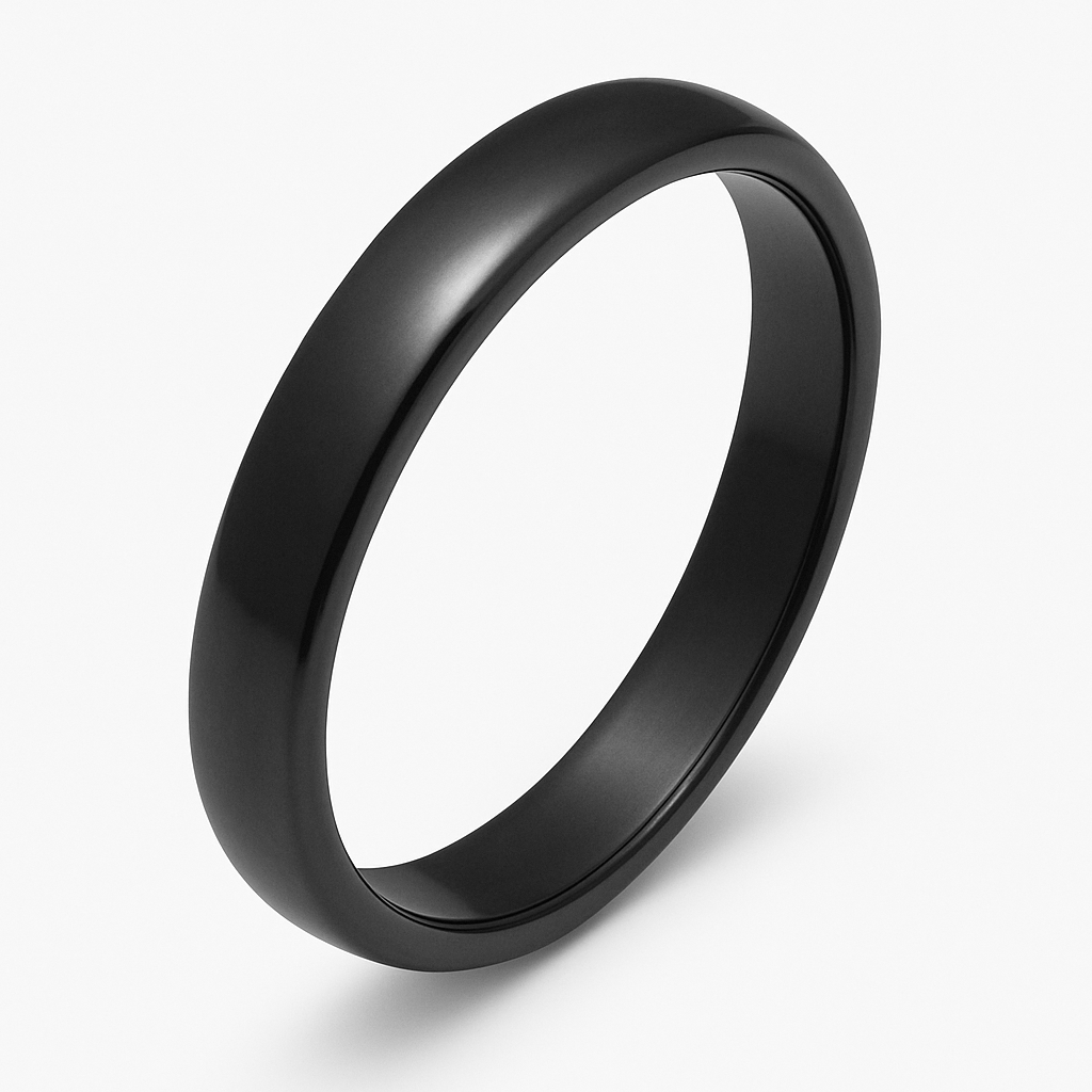 Black Promise Ring for Couples
