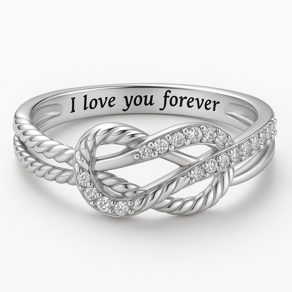 Daughter Engraved Promise Ring | Custom Gift of Love & Support