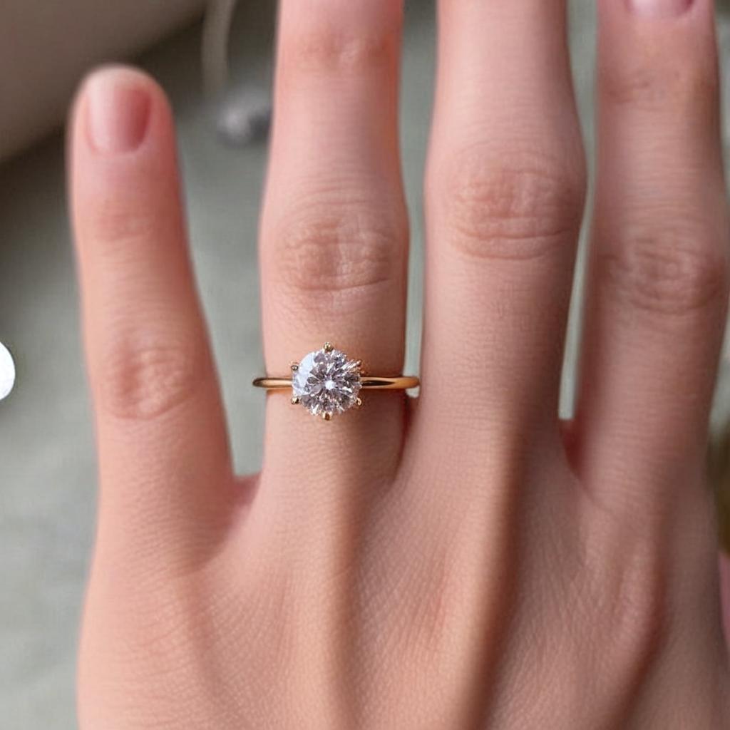 Silver_Moissanite_Ring-on_finger