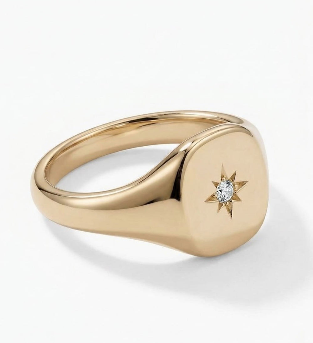 No Stone Engagement Rings for Her | Plain Gold & Silver Bands