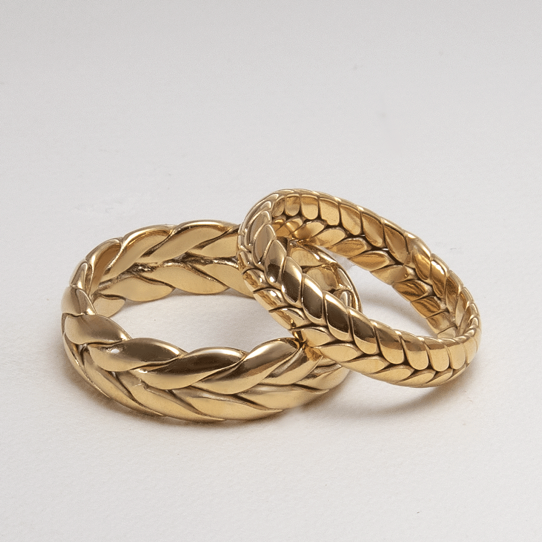 Wheat Wedding Band 