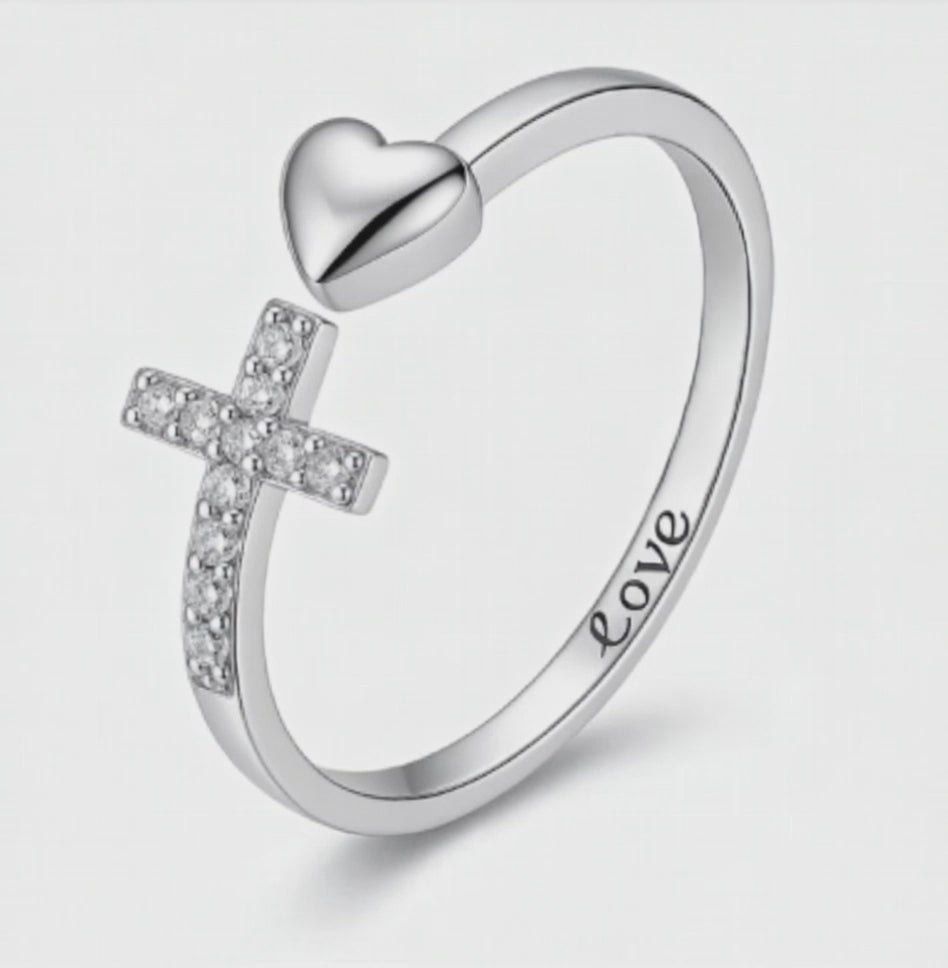 Engraved Promise Ring Father to Daughter