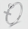 Engraved Promise Ring Father to Daughter