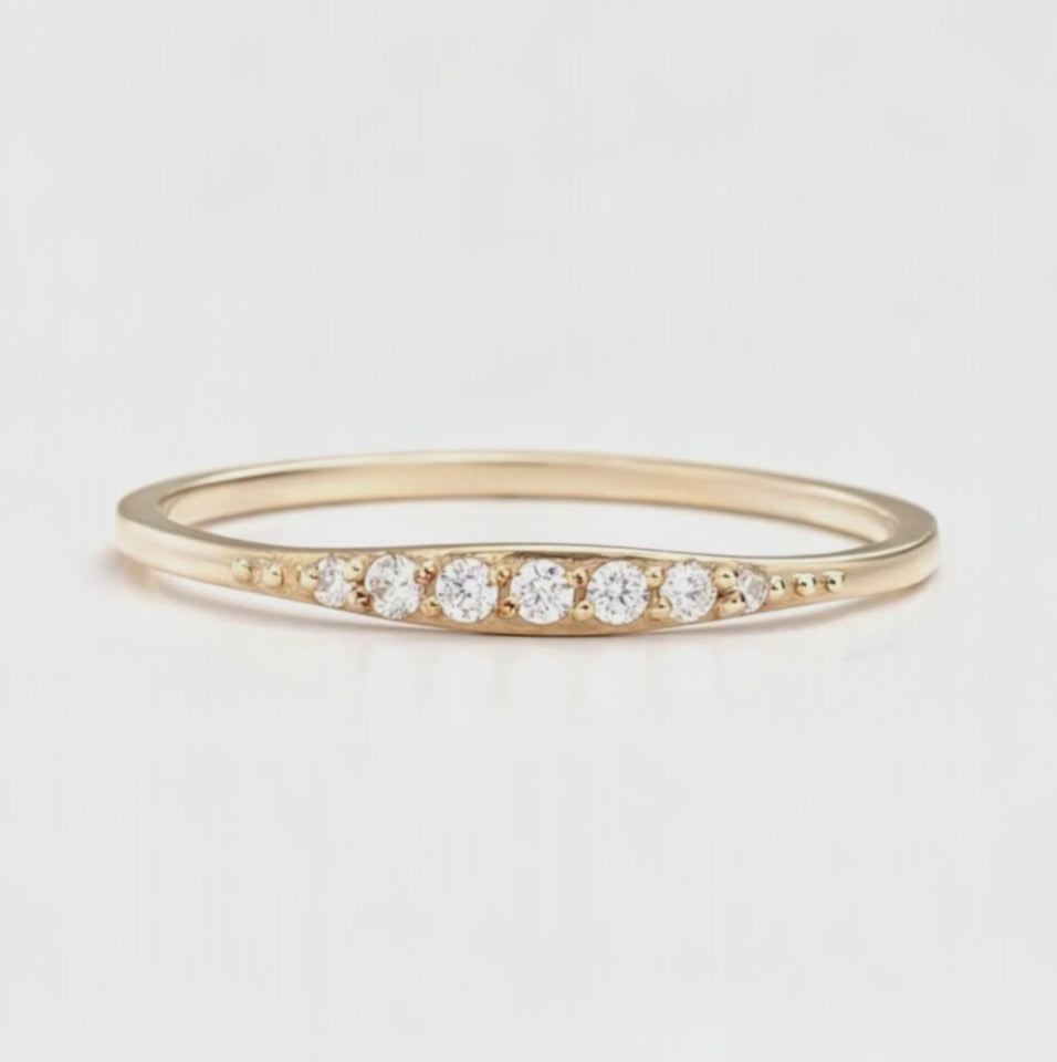 Diamond Wedding Band-video