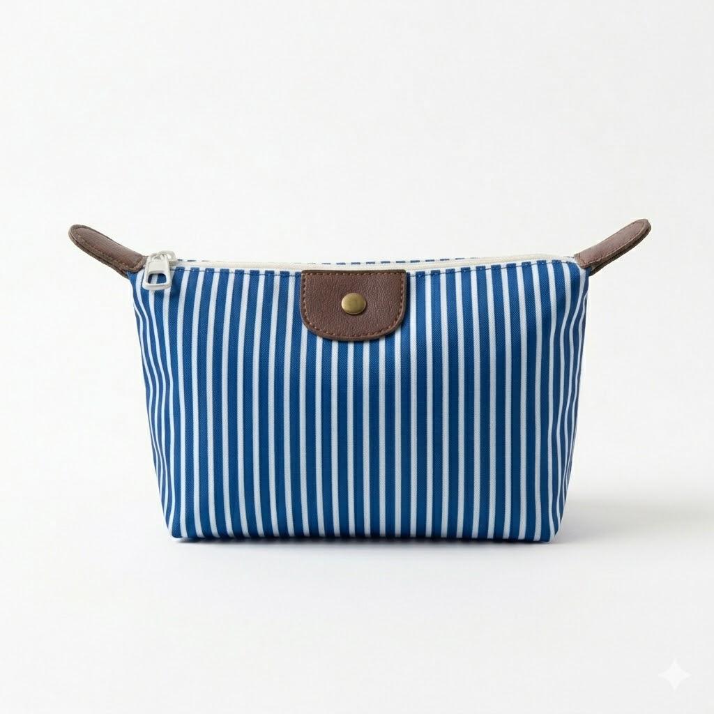 Pack-and-Go Nylon Travel Pouch – Vibrant & Lightweight