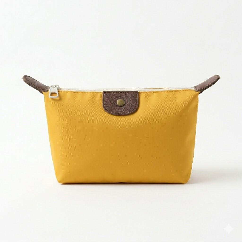 Pack-and-Go Nylon Travel Pouch – Vibrant & Lightweight