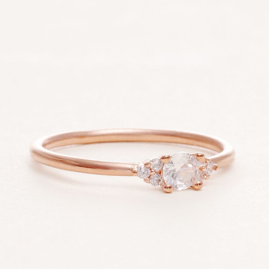 Rose Gold Promise Ring