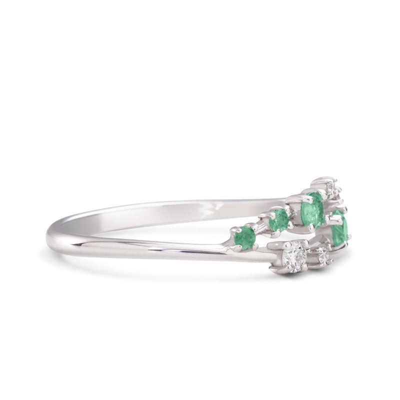 Emerald Wedding Band_one2threeJewelry3