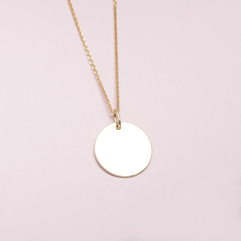 14K Gold Necklace_coin