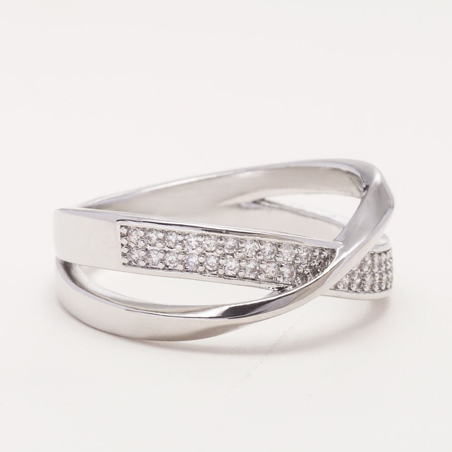 Criss-Cross Diamond Eternity Ring_img1