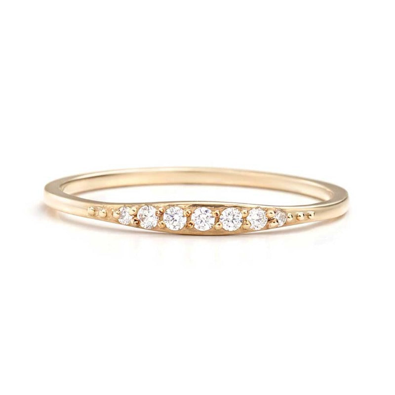 Diamond Wedding Band | one2threejewelry.com