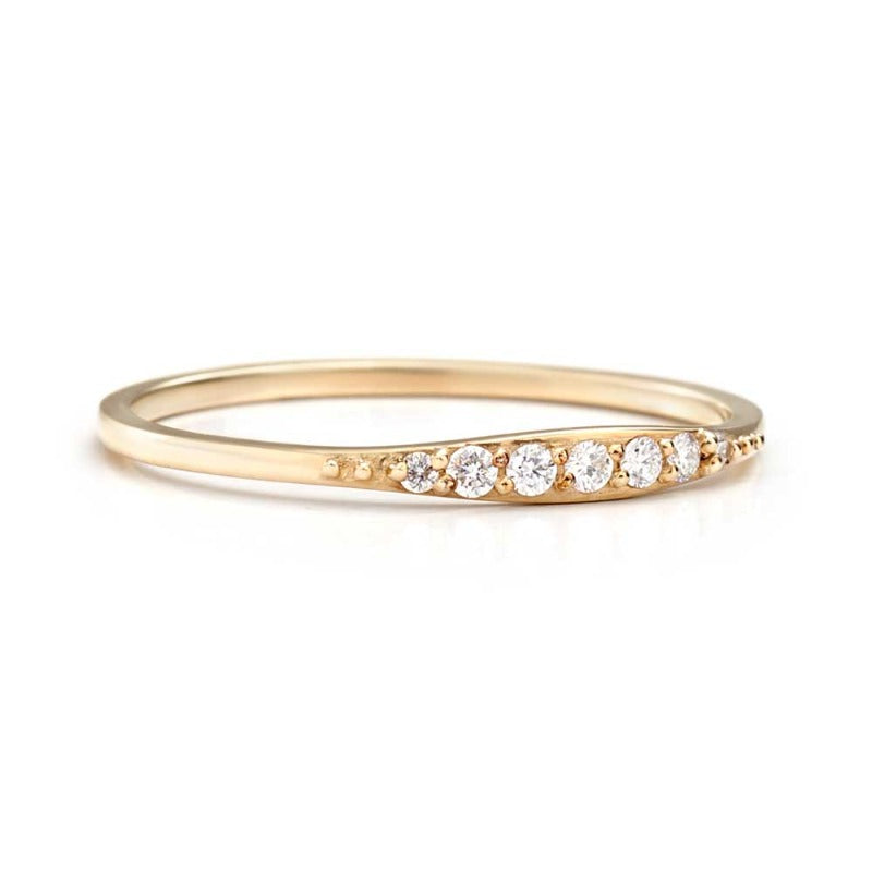 Diamond Wedding Band 2 | one2threejewelry.com