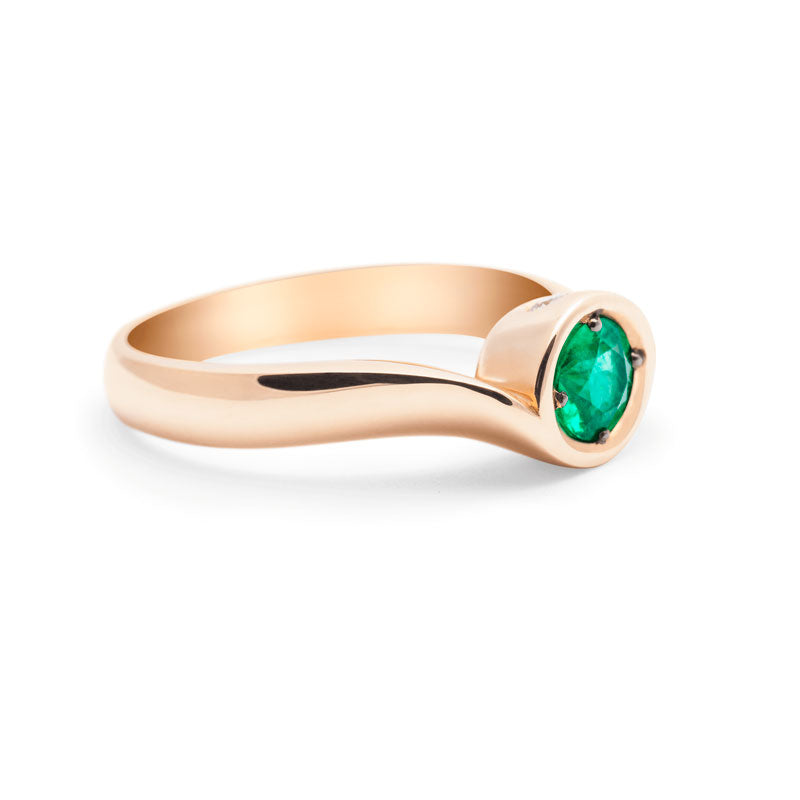 Emerald Gemstone Ring_one2threejewelry1