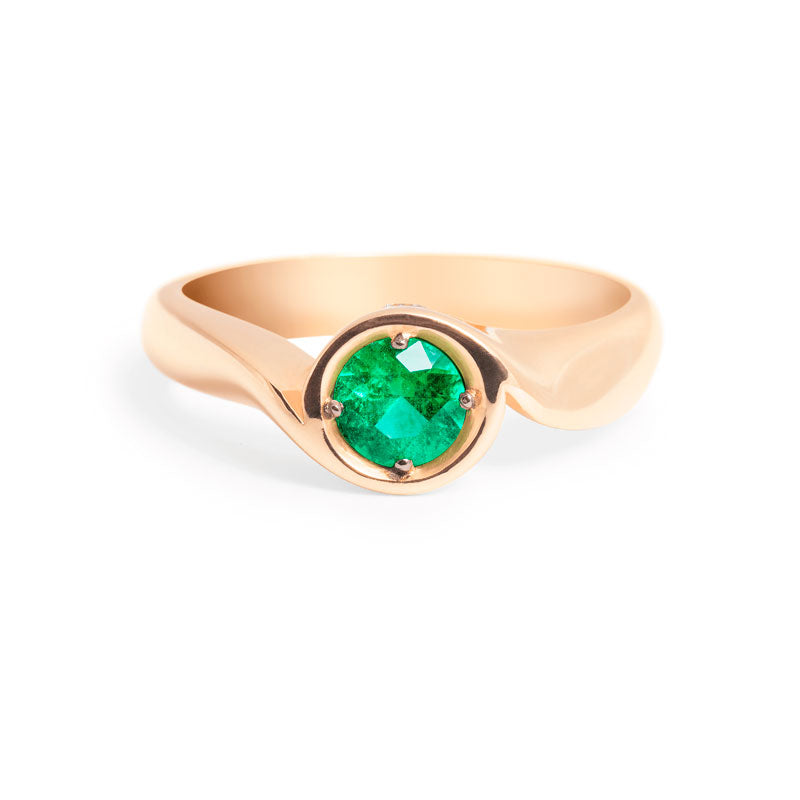 Emerald Gemstone Ring_one2threejewelry2