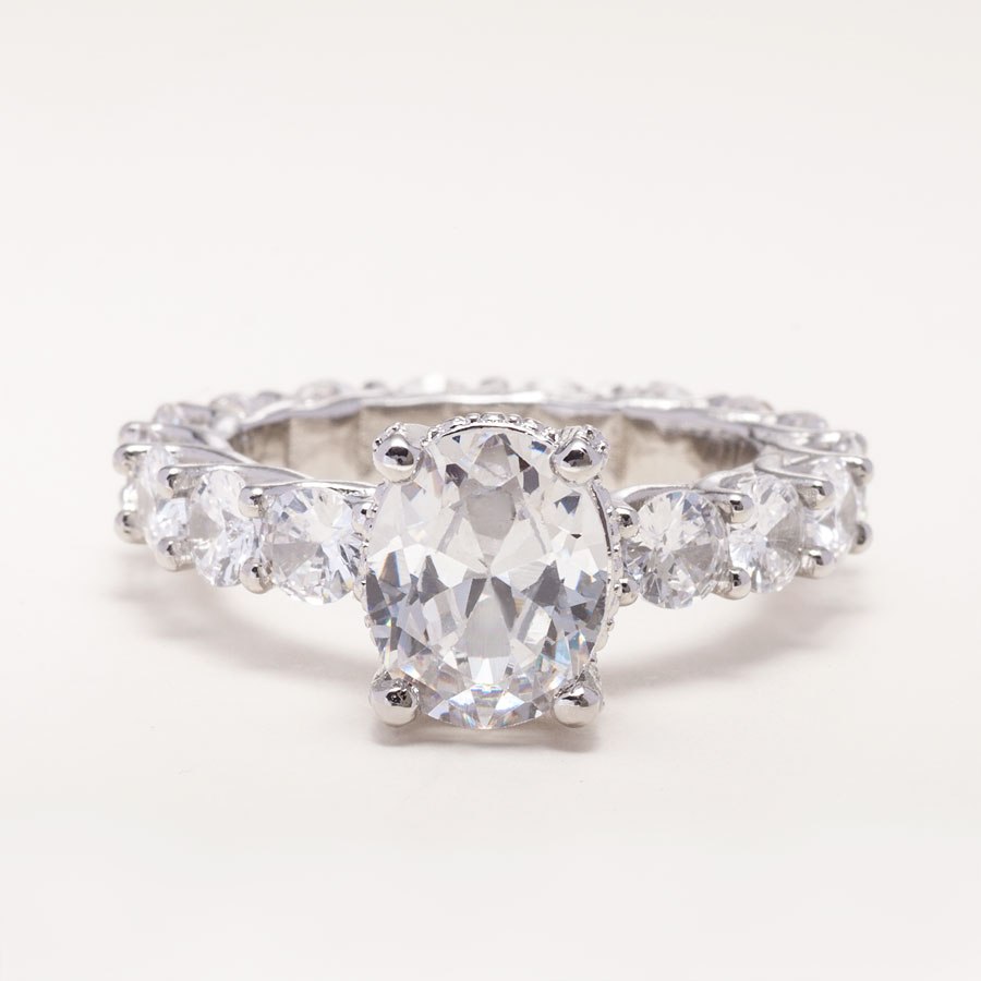 Full Eternity Diamond Engagement Ring-img