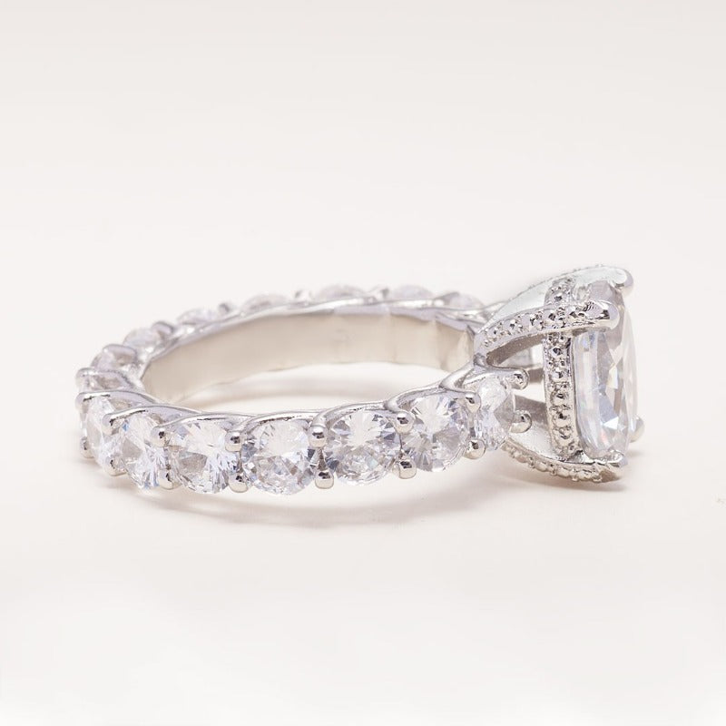 Full Eternity Diamond Engagement Ring-img1