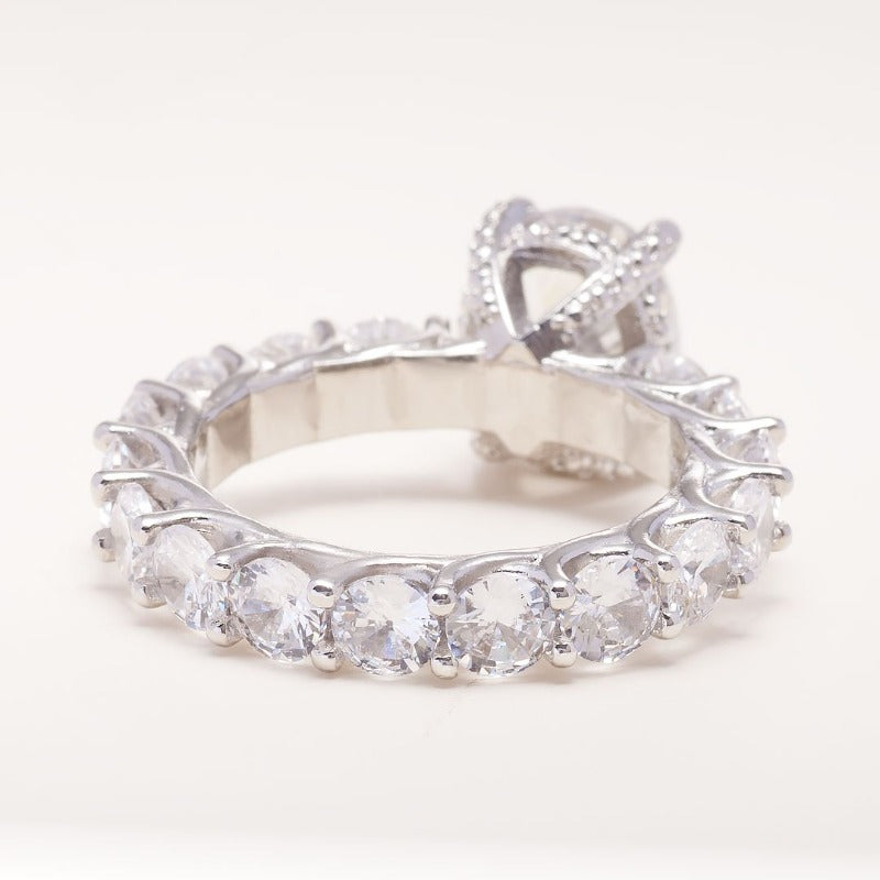 Full Eternity Diamond Engagement Ring-img2