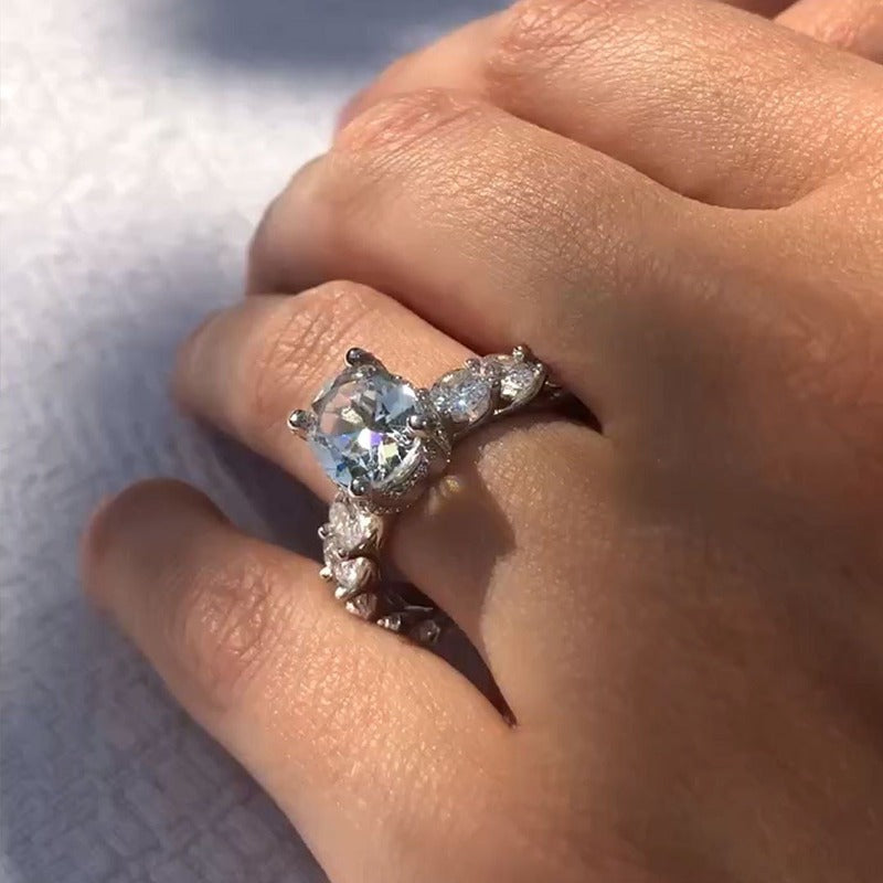 Full Eternity Diamond Engagement Full Eternity Diamond Engagement Ring_on -finger.jpeg