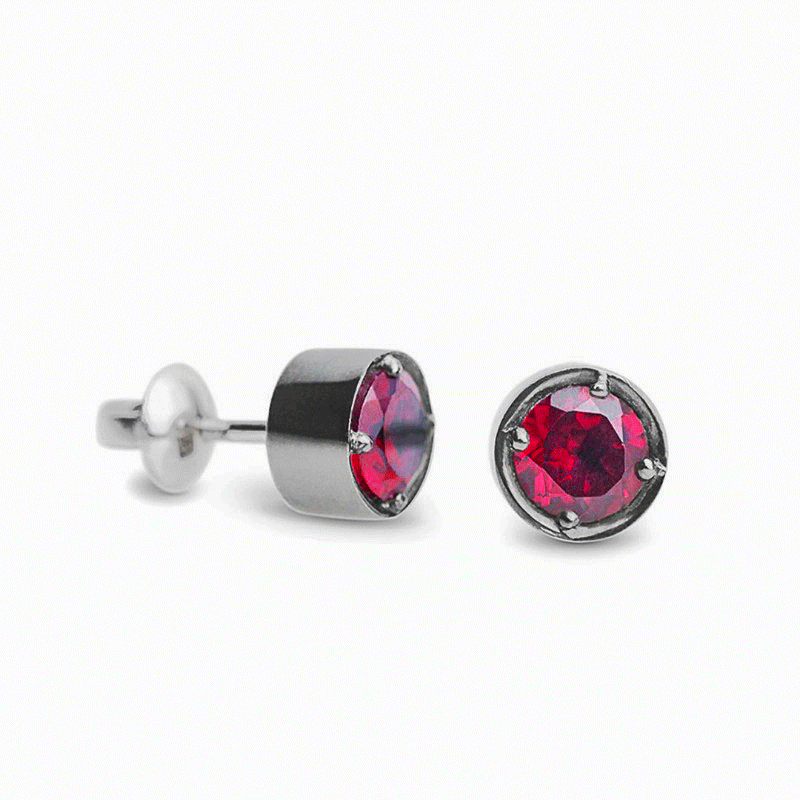 Ruby Studs