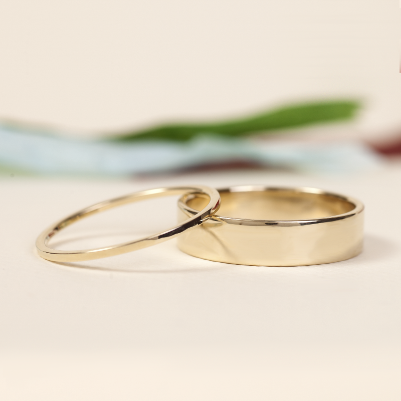 Plain Gold Ring_14KYellow_Gold