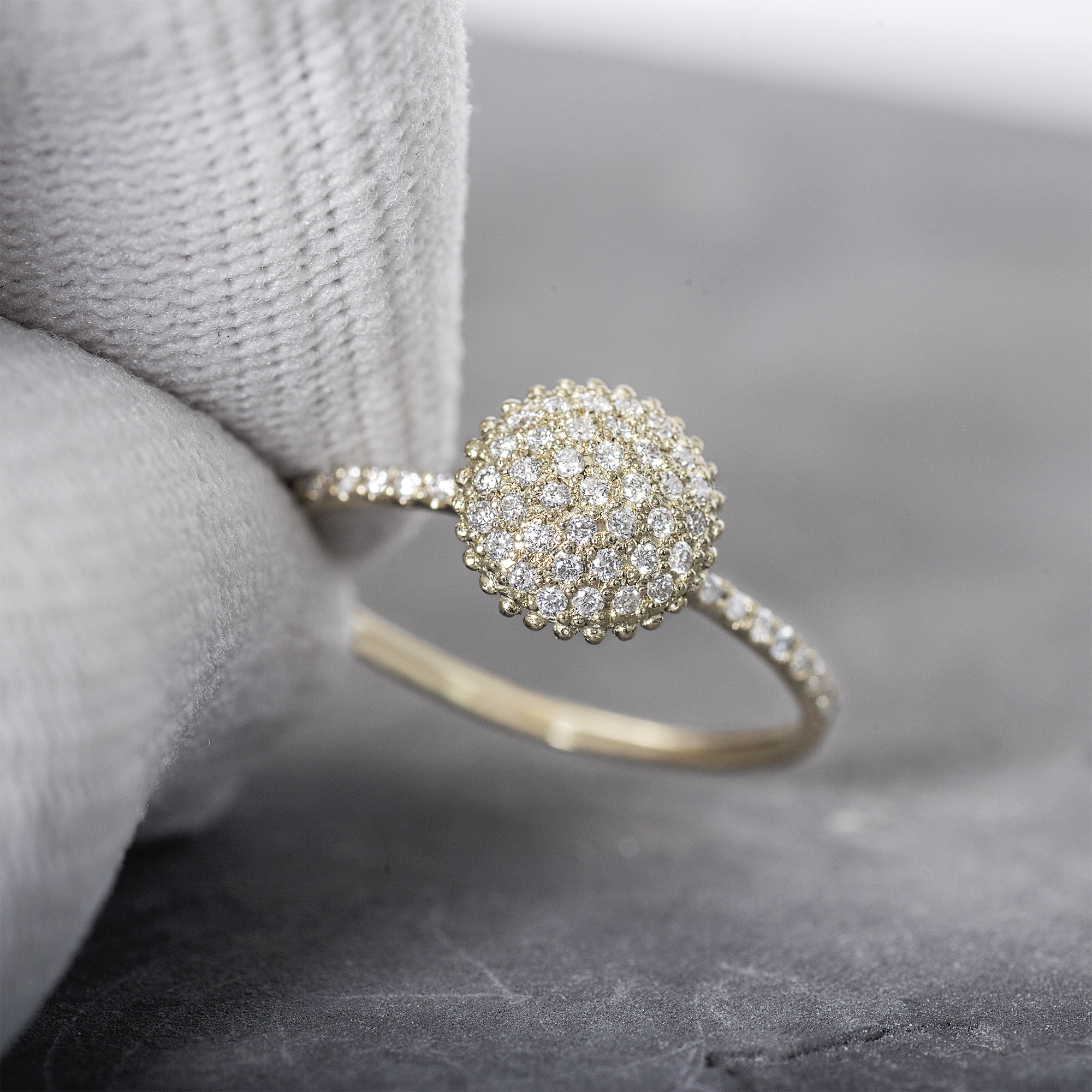 Diamond Pave Engagement Ring_11