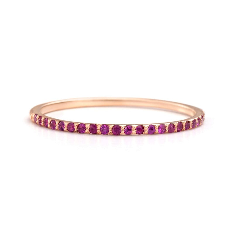 Ruby Wedding Band