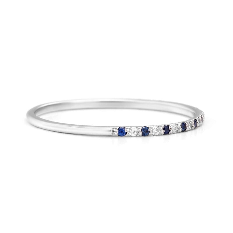 Sapphire Eternity Band2