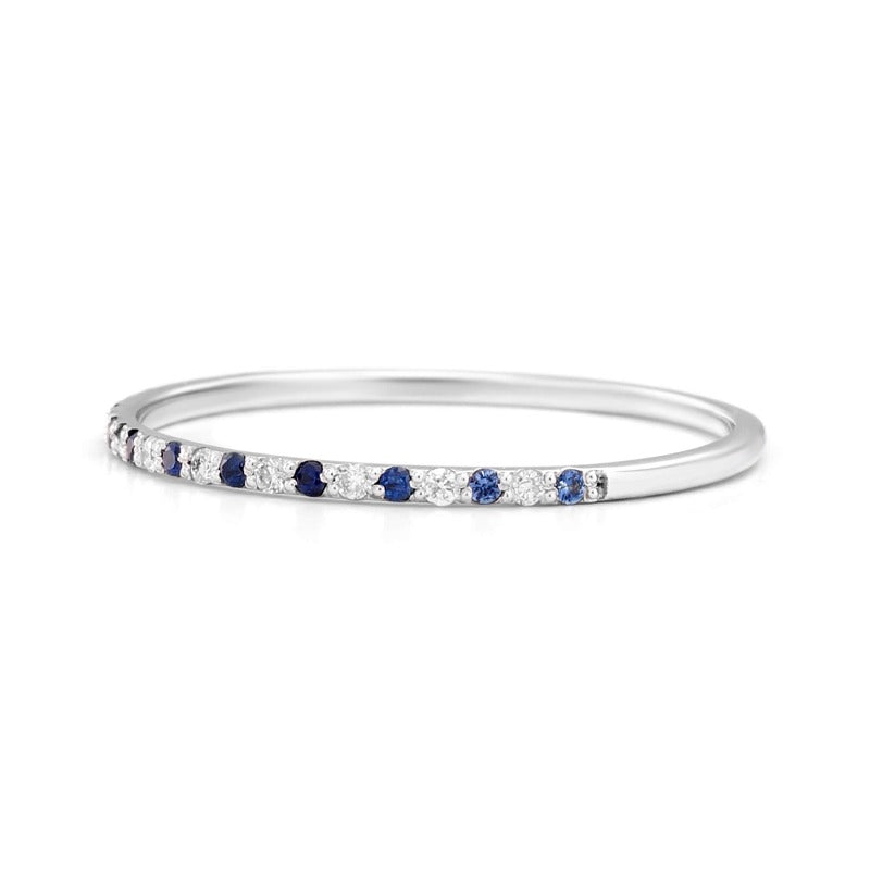 Sapphire Eternity Band1