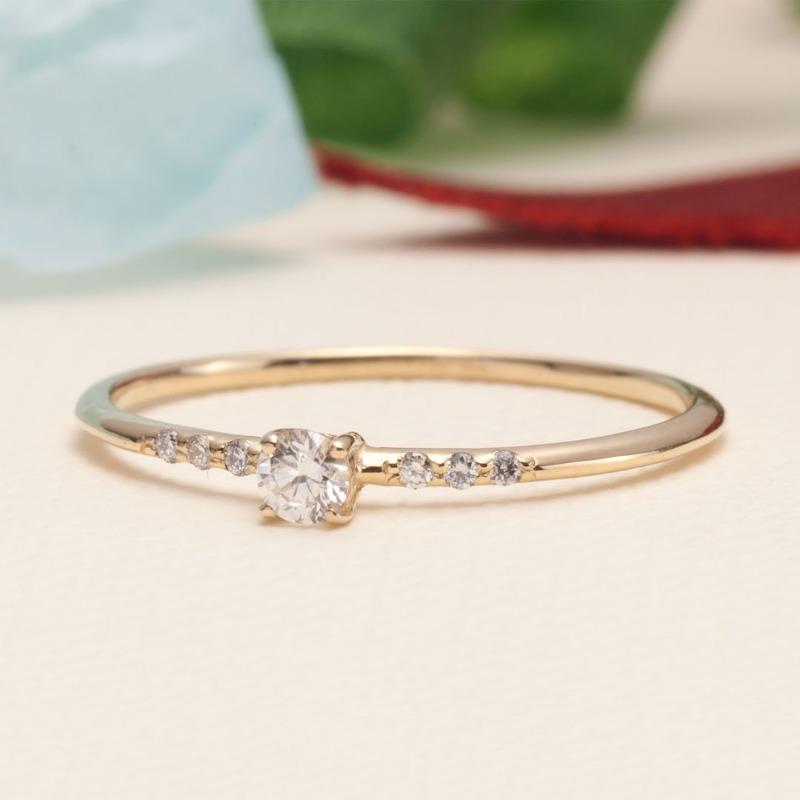 Wedding Ring Moissanite4