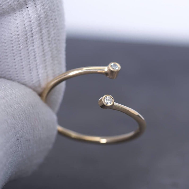 Simple Gold Ring1_14KGOLD_DIAMONDS6