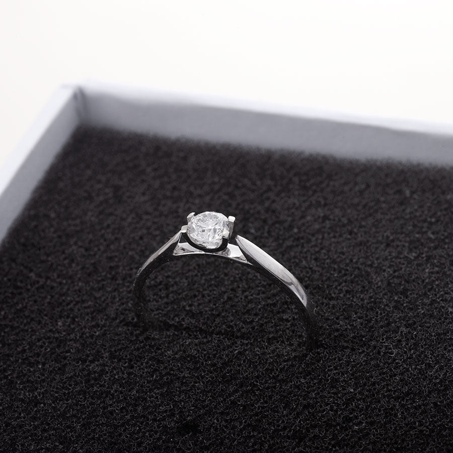 Solitaire Engagement Ring_in box