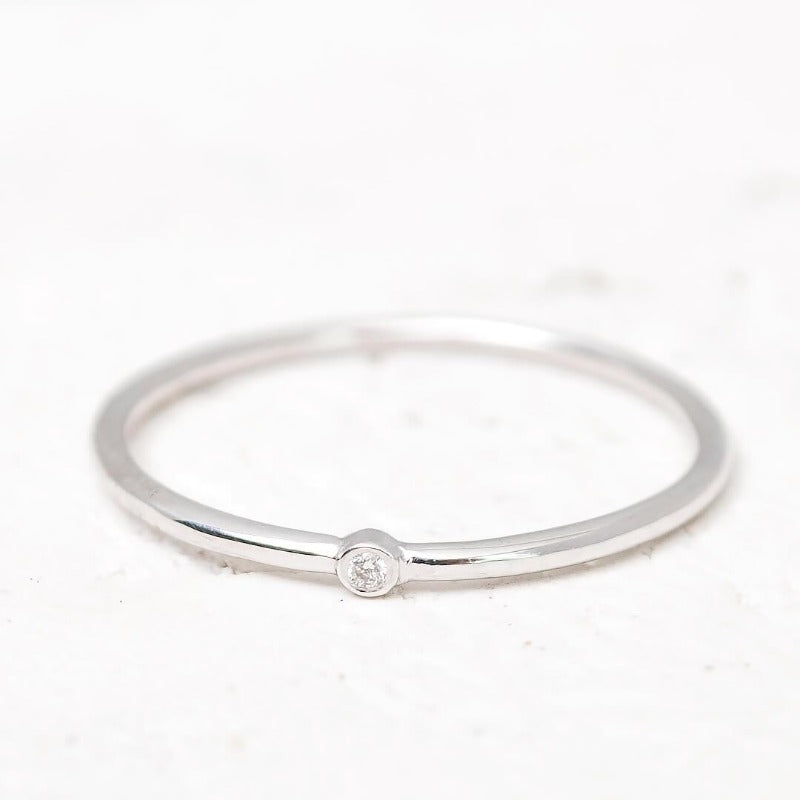 White Gold Ring