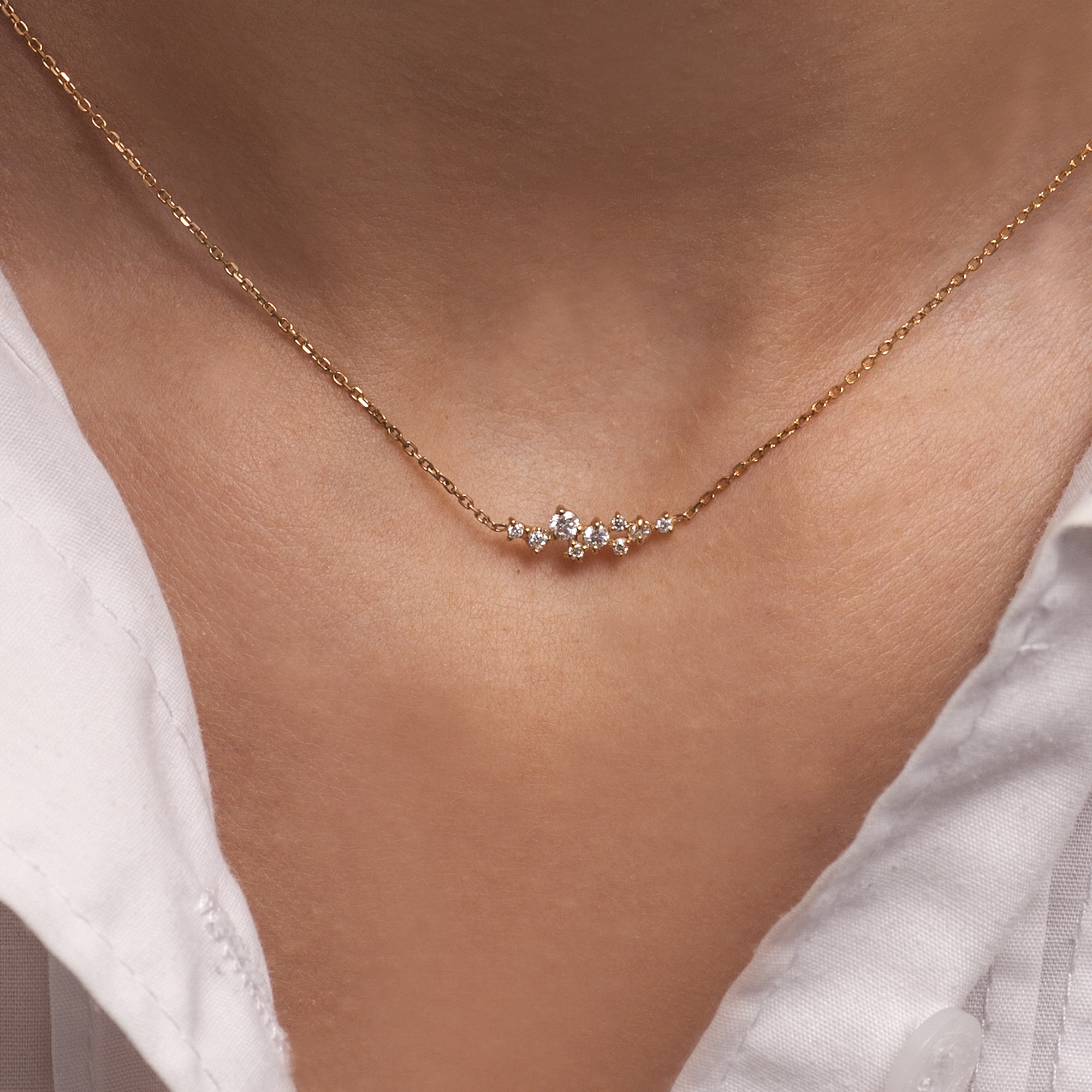 Dainty Gold Necklace - Buy on One2Three Jewelry