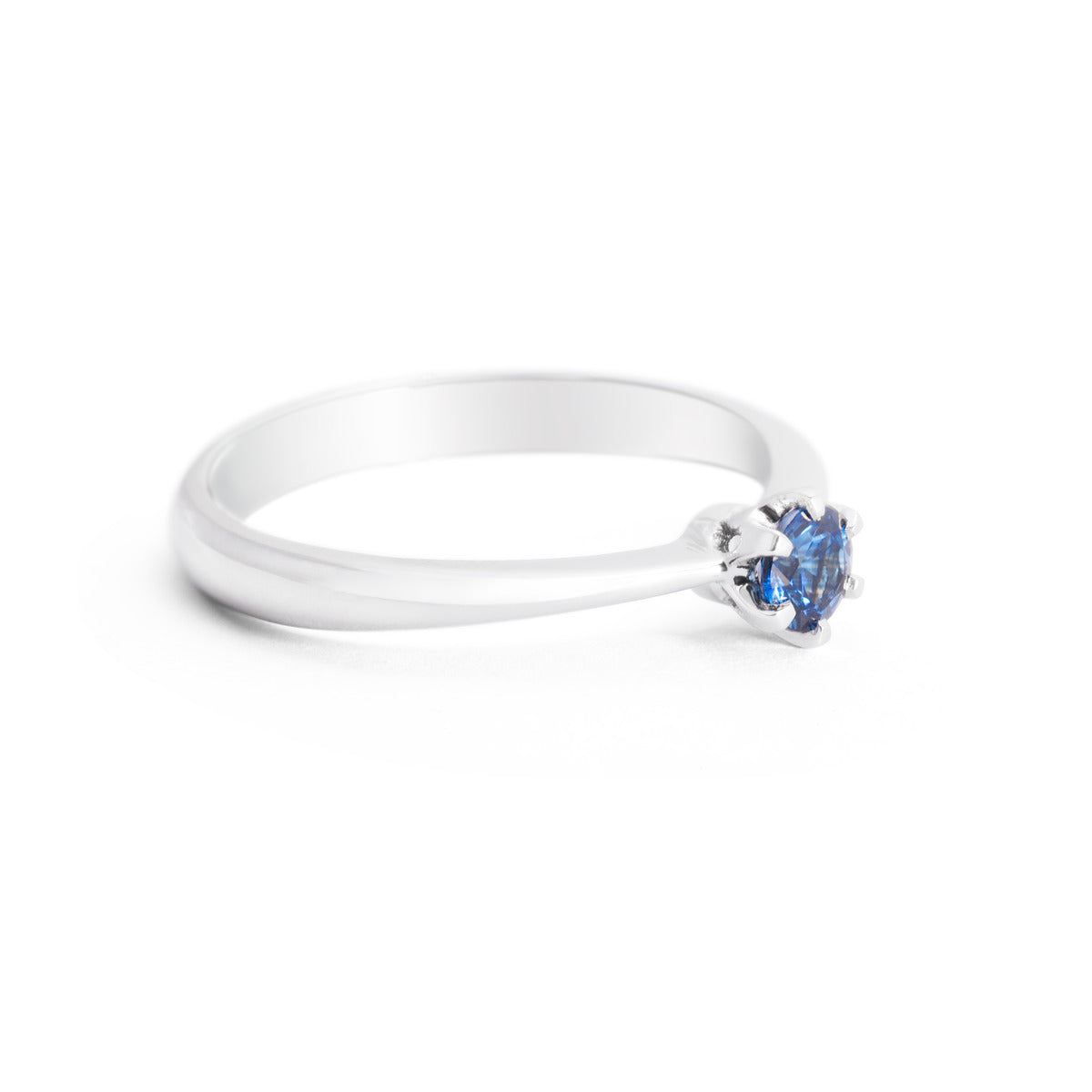 Blue Sapphire Promise Ring for Her1