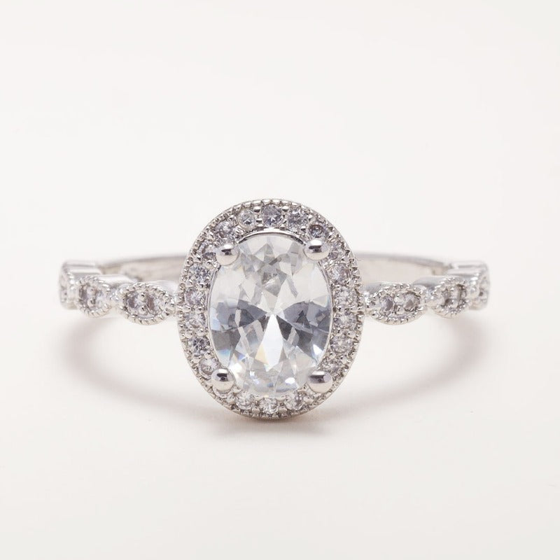 Oval Diamond Engagement Ring | Buy $4,900.00 on One2Three Jewelry