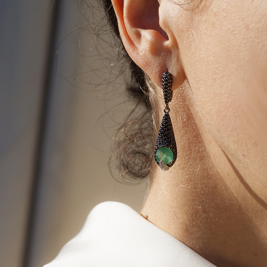 Emerald Earrings_photo_one2threejewelry