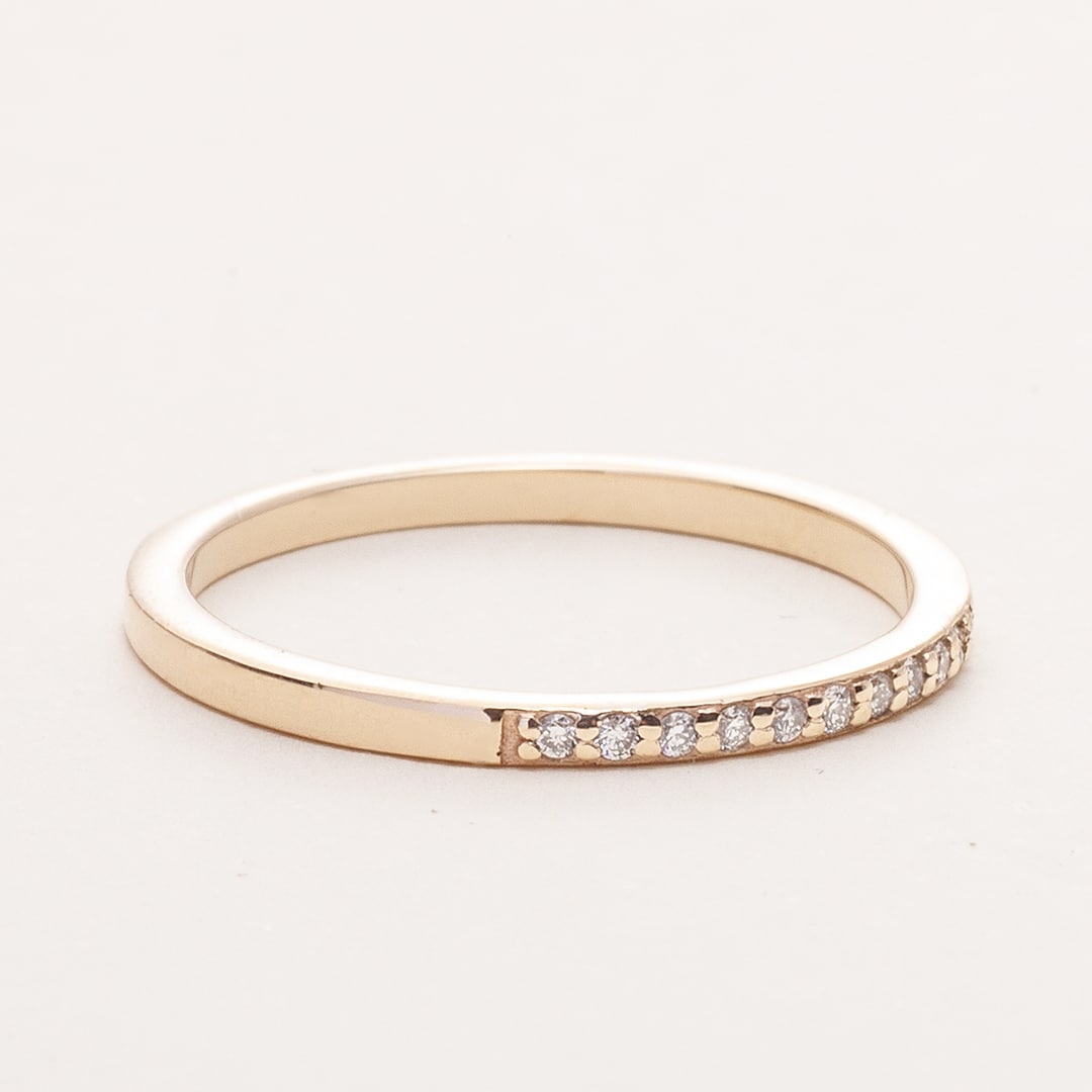 Milgrain Wedding Band_one2threejewelry_photo1