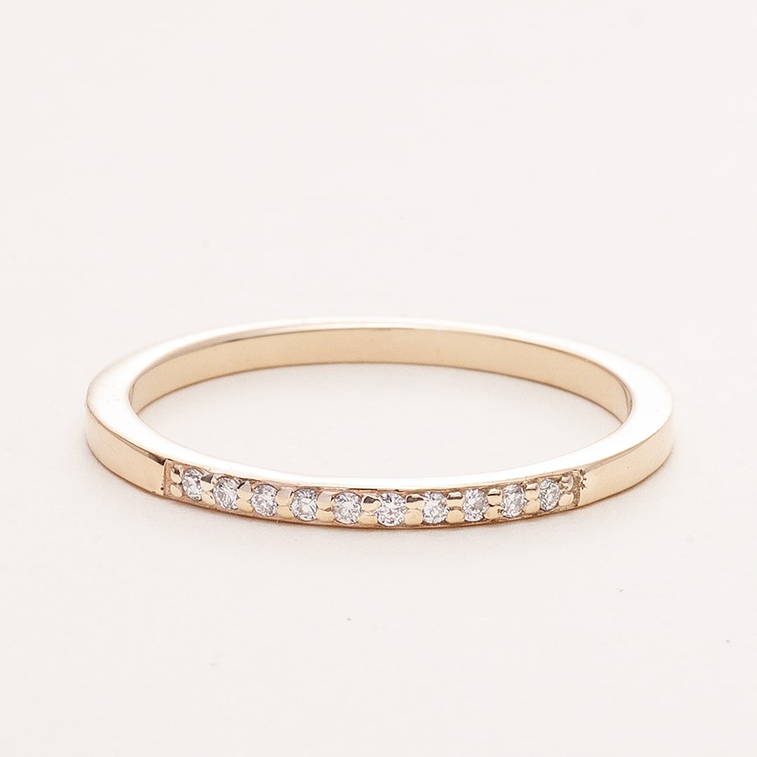 Milgrain Wedding Band_one2threejewelry_photo