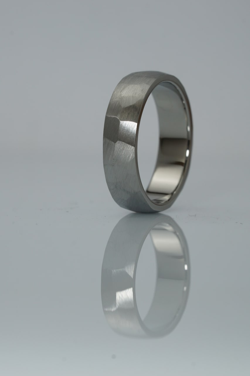 Titanium Engagement Ring